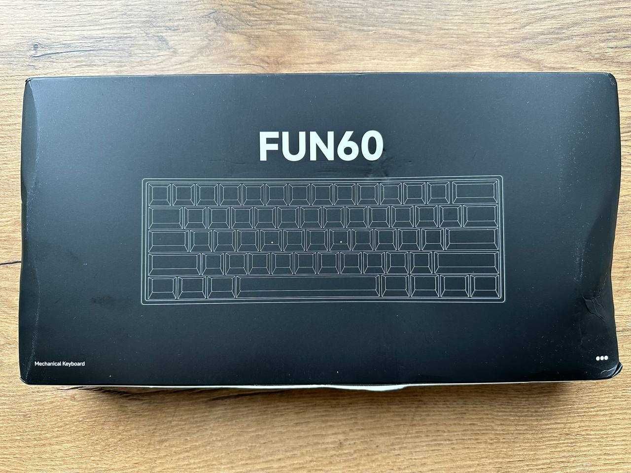 Игровая клавиатура Akko MonsGeek FUN60 Pro Black 60% Новые!