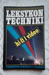 Książka "Leksykon techniki hi-fi i video"