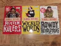 Horrible Histories x3 Wicked Words + Rotten Rullers +Rowdy Revolutions