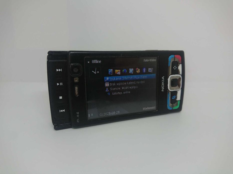 Kultowy Telefon Nokia N95 8GB (Emulator NES i dużo gier Java)