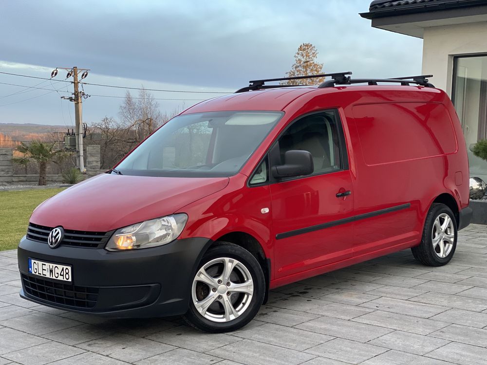 Volkswagen CADDY 2.0 tdi DSG 140 km AUTOMAT 2012r LONG DŁUGI HAK LIFT