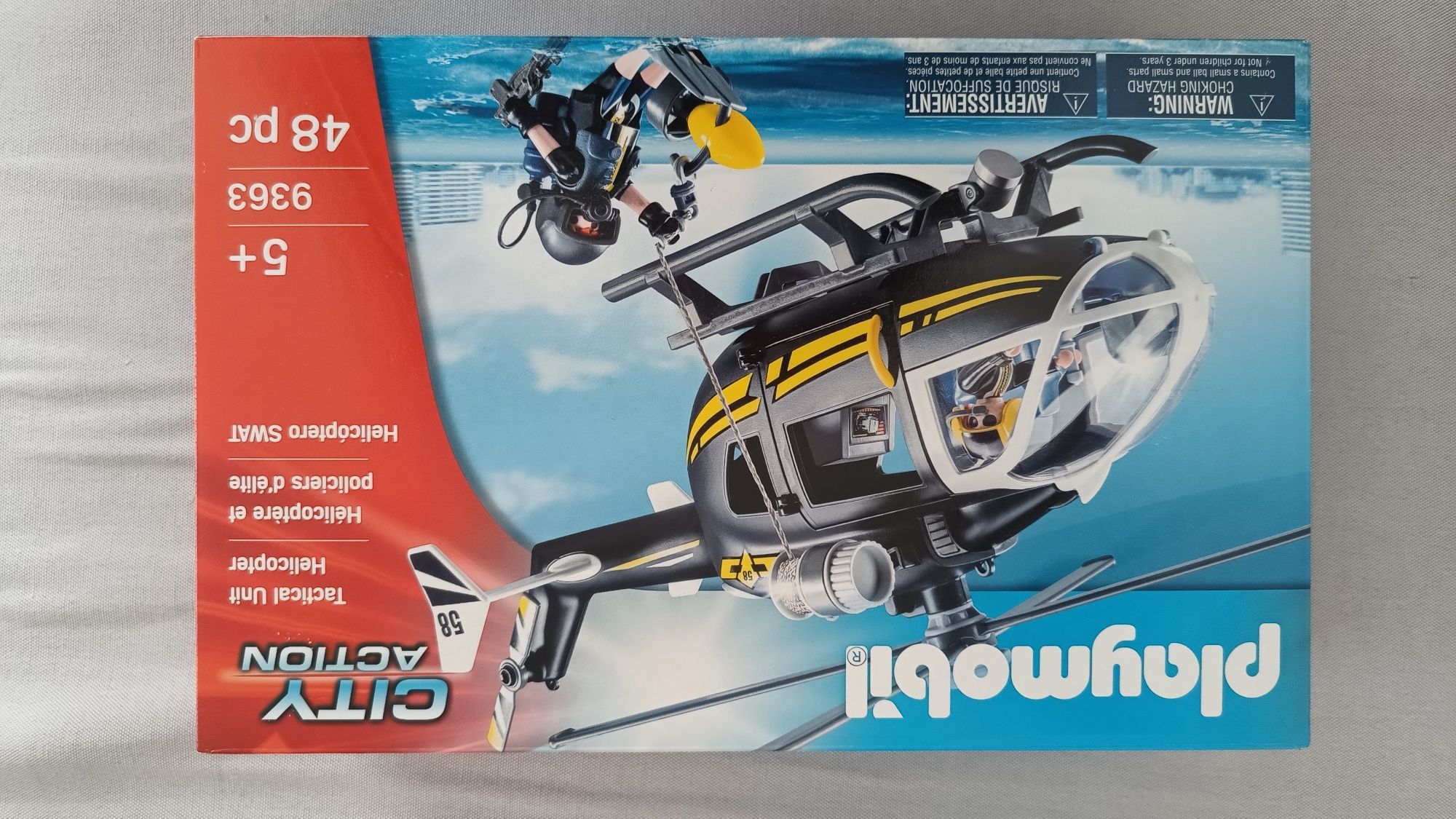 Playmobil 9363 Policja - helikopter jednostki specjalnej, NOWY!