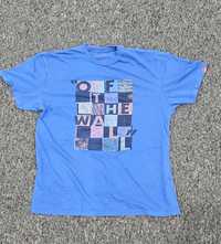 T shirt Vans L niebieski