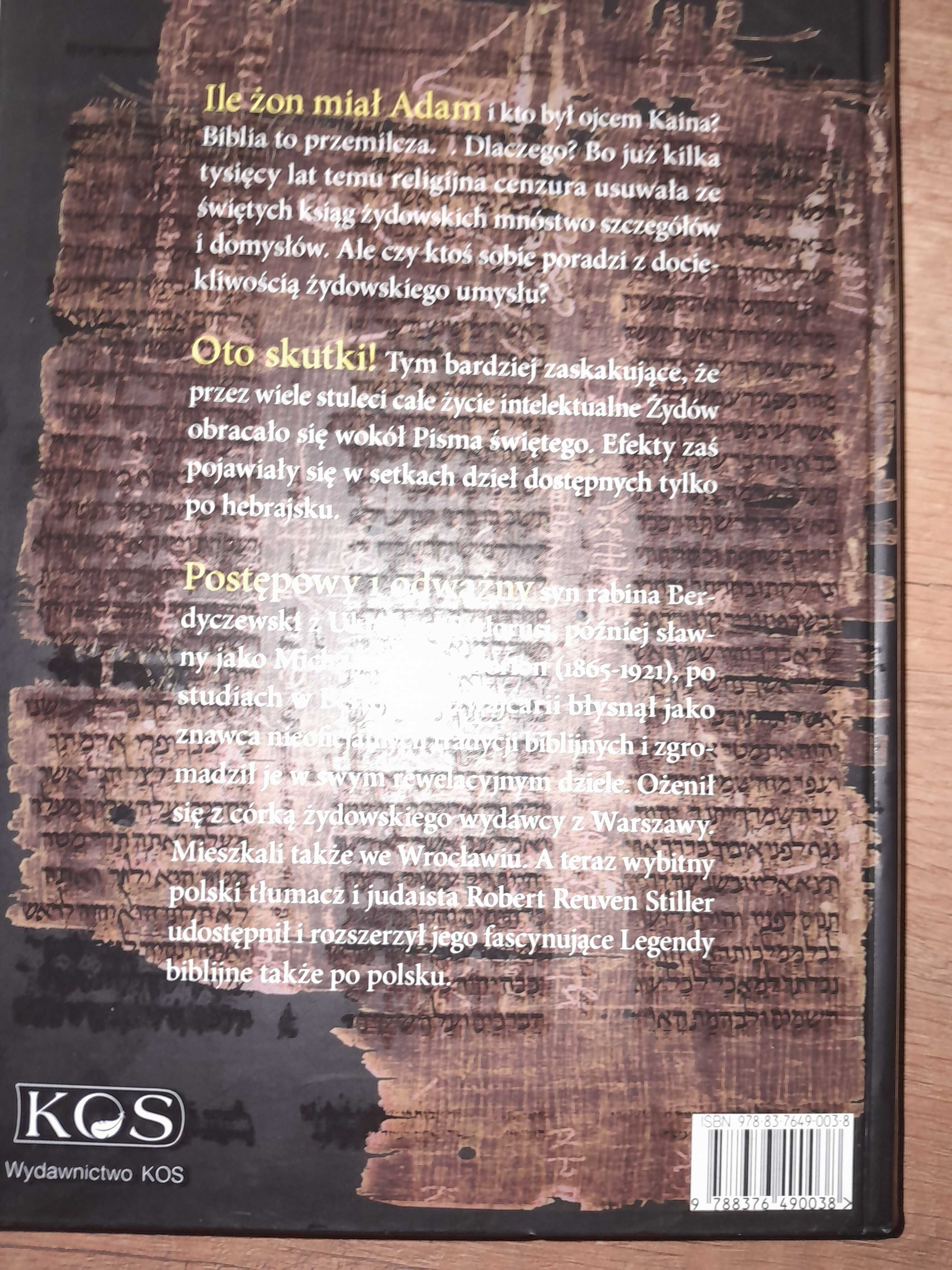 Żydowskie legendy biblijne Gorion niebo ziemia szabat plagi Abraham