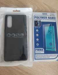 Etui Back Case CARBON do OPPO RENO3 PRO 5G Czarny + szkło