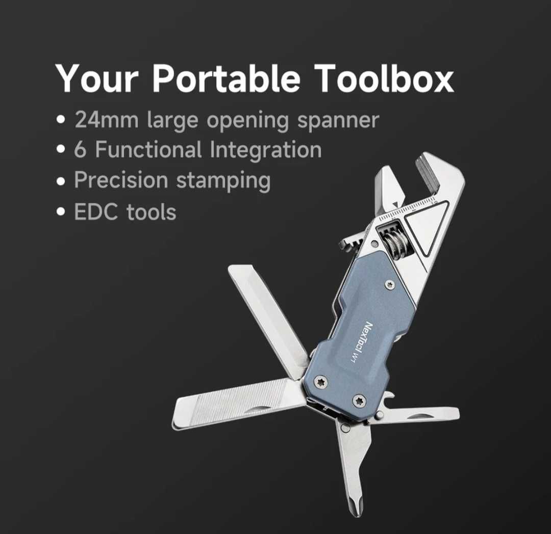 Мультитул NexTool W1, swiss+tech