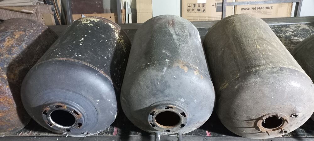 Бойлер нероб. на 100/80та50 л для буржуйки/мангалу, тени до бойлерів