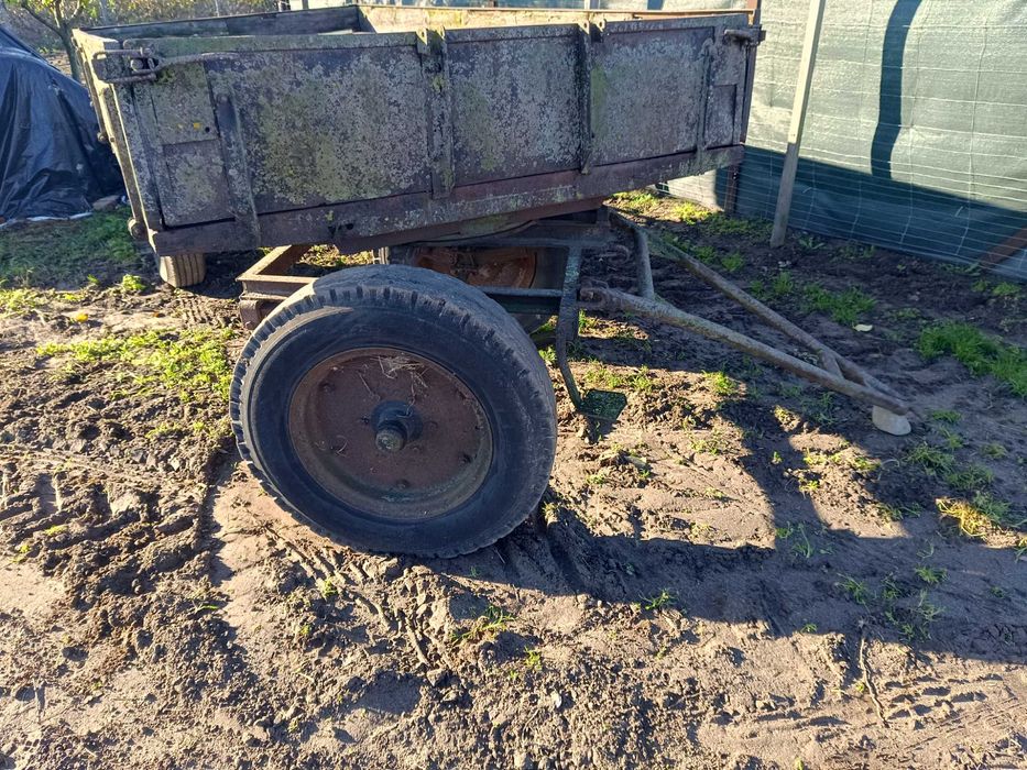 Wóz konny przerobiony na zaczep