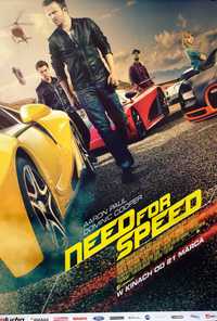 Plakat filmowy - Need for speed