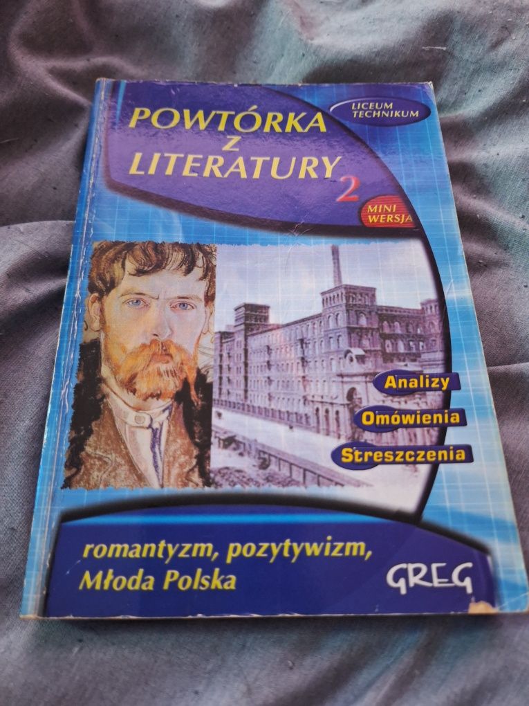 Powtórka z lektury liceum technikum