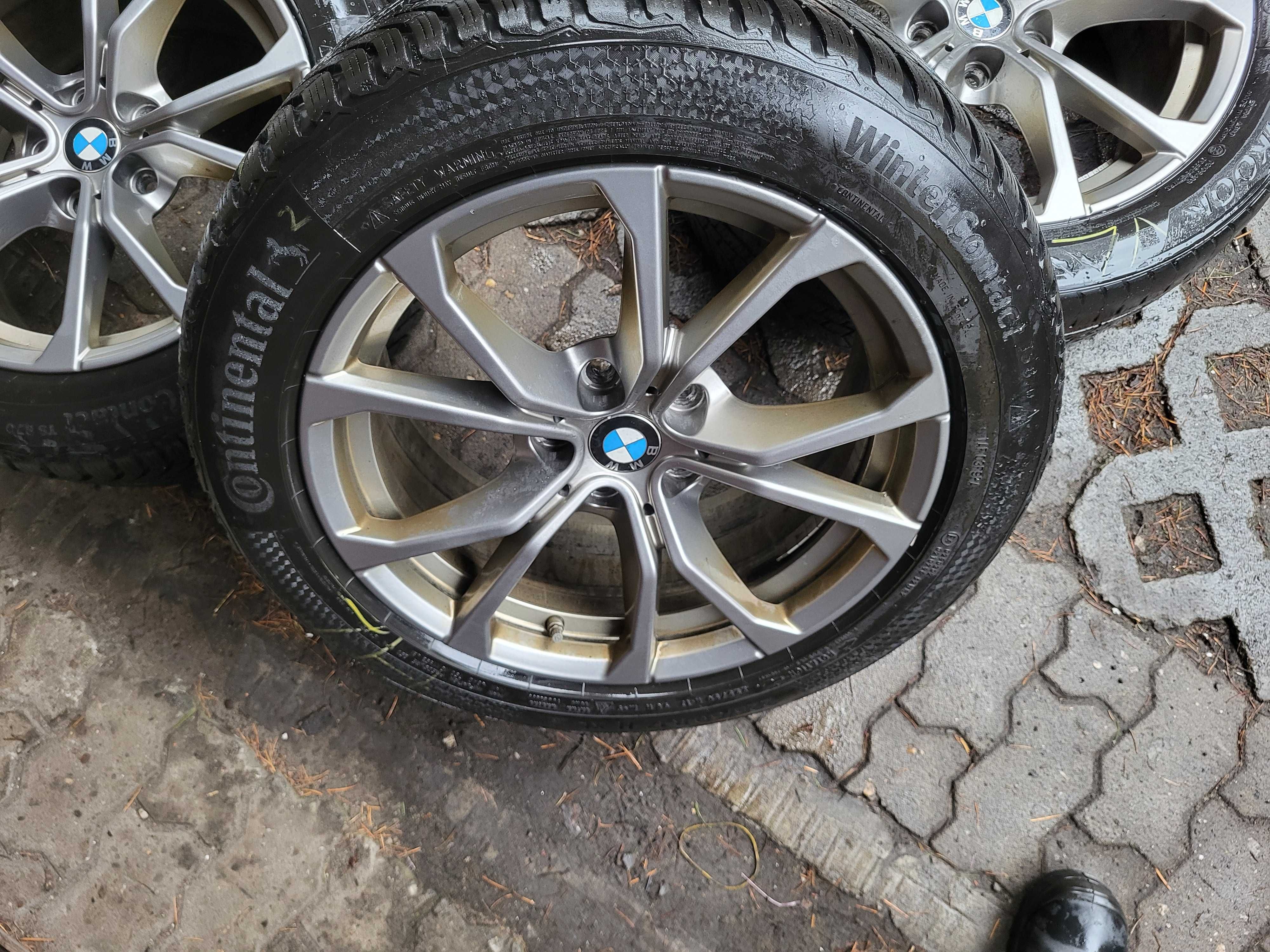 Felgi aluminiowe 17" 5x112 BMW 3 G20 G21 z oponami zimowymi