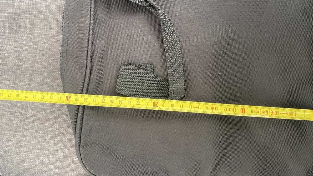 Granatowa torba na loptopa dokumenty biznesowa