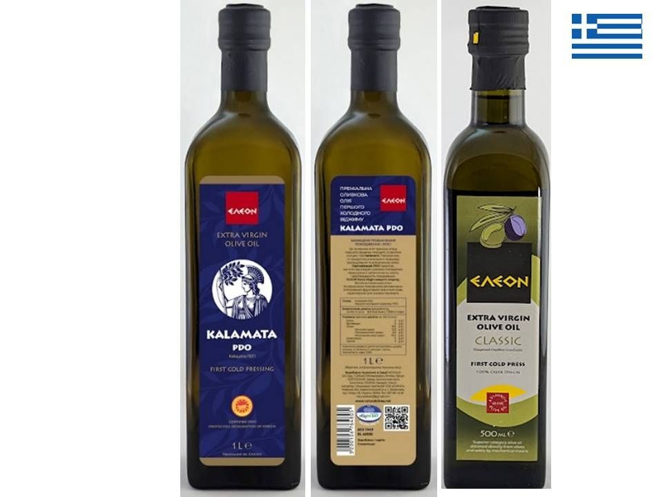 Оливкова олiя холодний вiджим ЕЛЕОН Греция оливковое масло