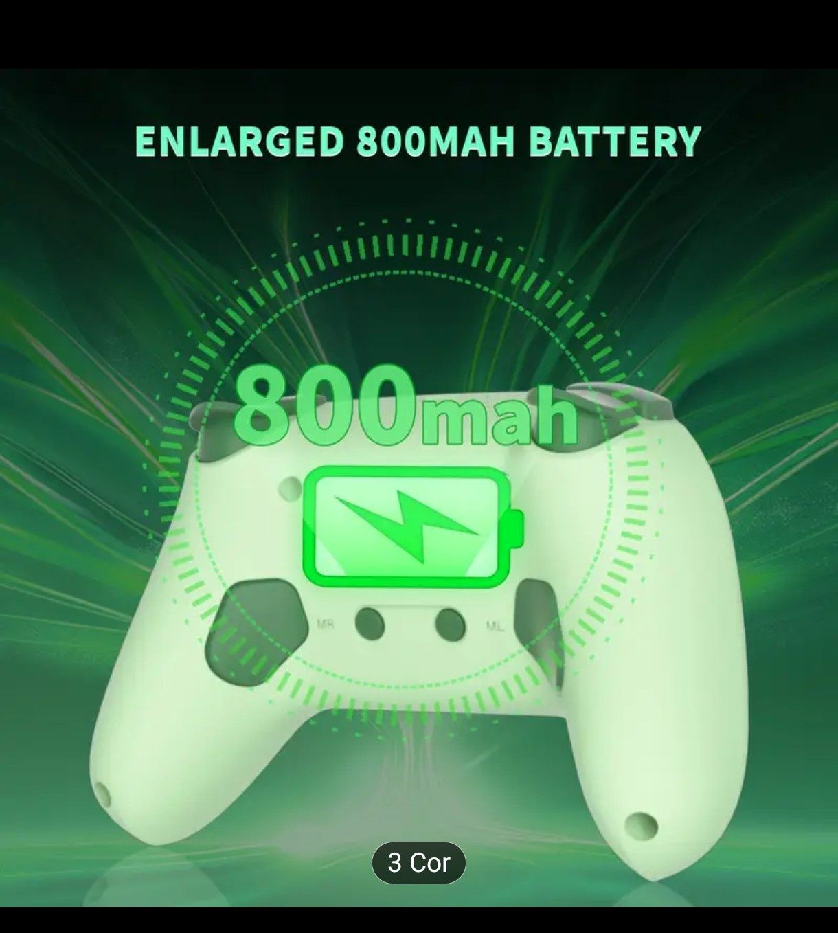 Comando Bluetooth multiplataforma - Nintendo/PC/Telemóvel