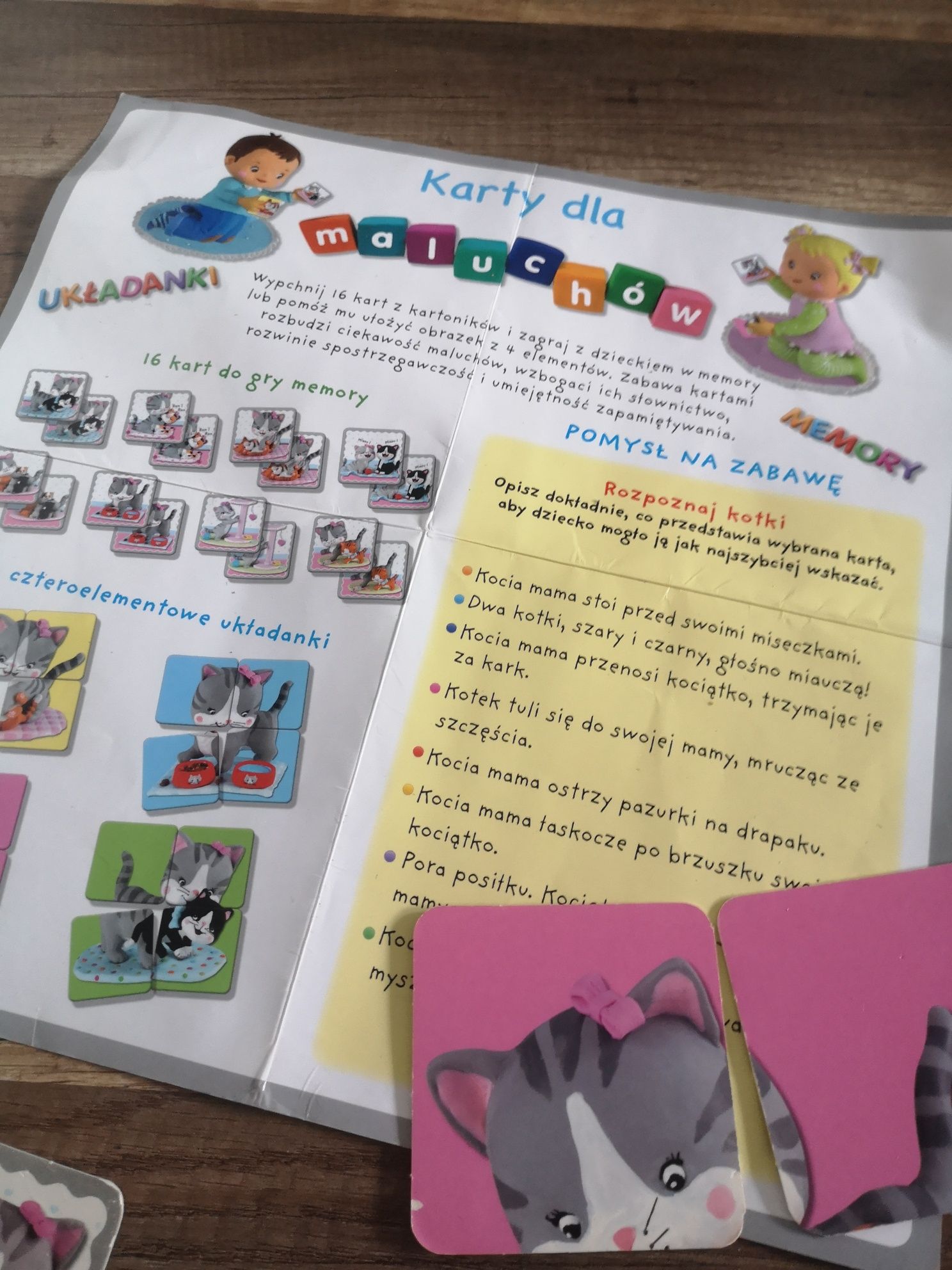 Memory, puzzle gry
