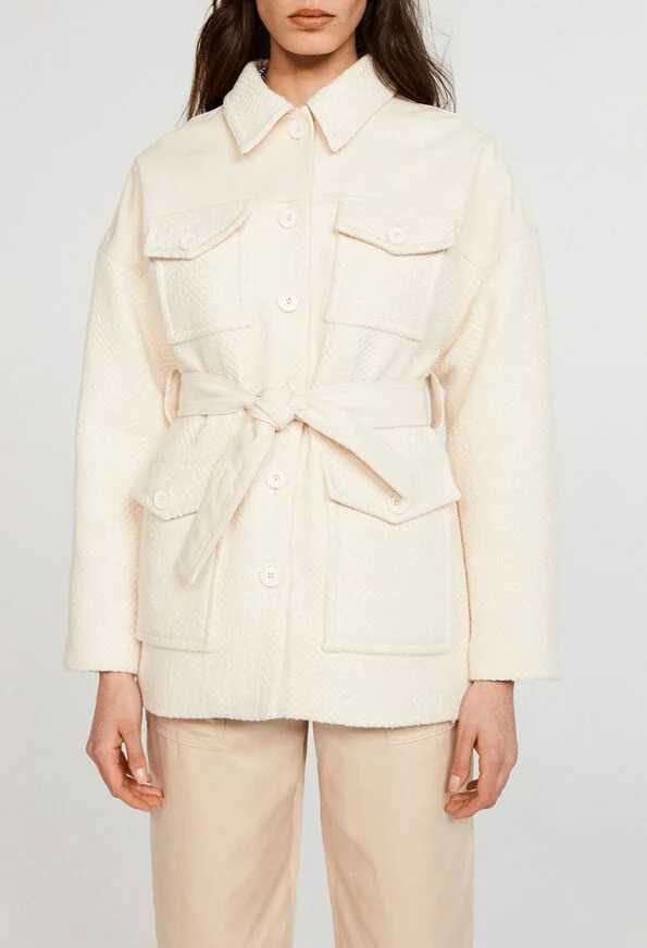 Шикарна куртка жакет Claudie Pierlot Gerome Belted Jacket Розмір XS-S