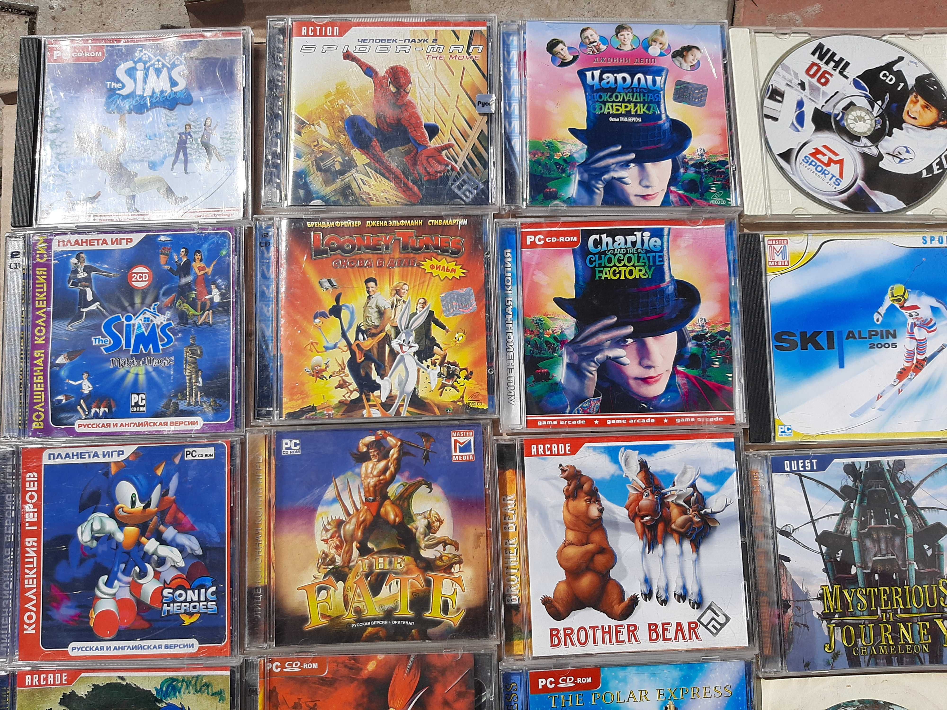 Комп'ютерні ігри CD, DVD