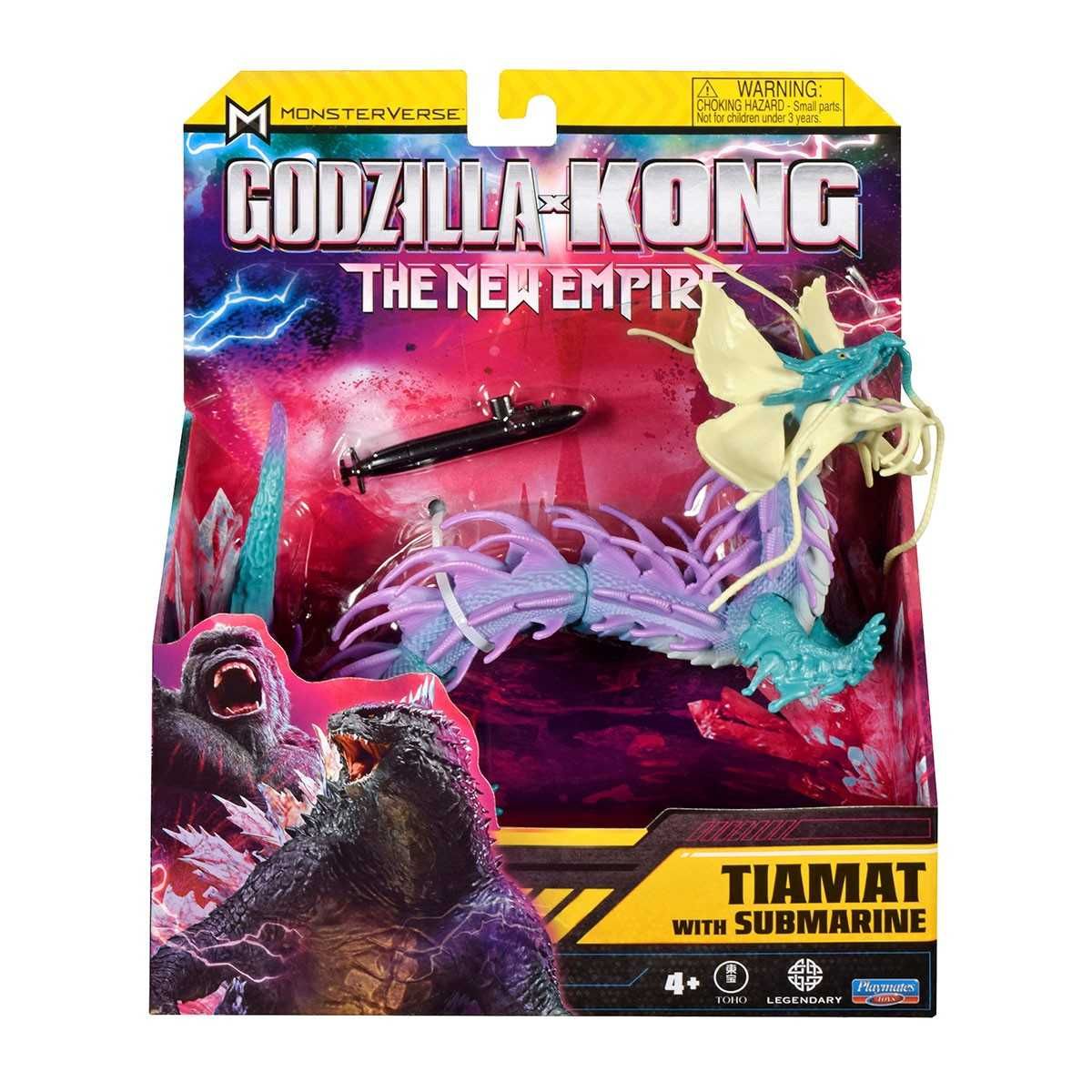 Фігурка Godzilla vs. Kong - Тіамат з підводним човном Тиамант