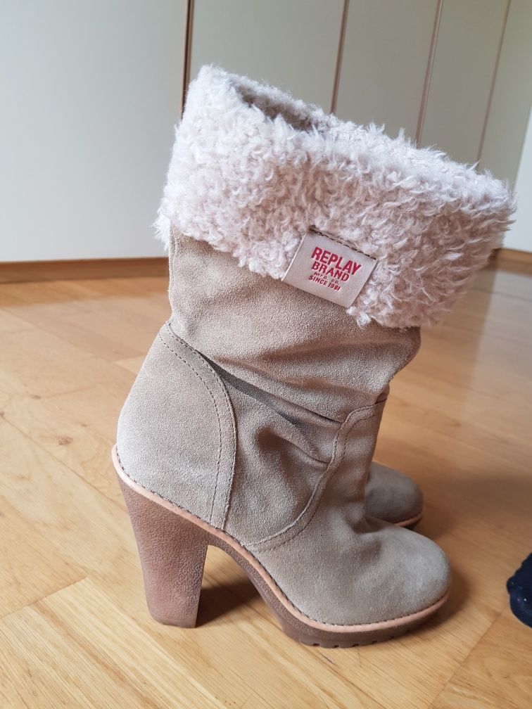 Botas Replay bejes 36