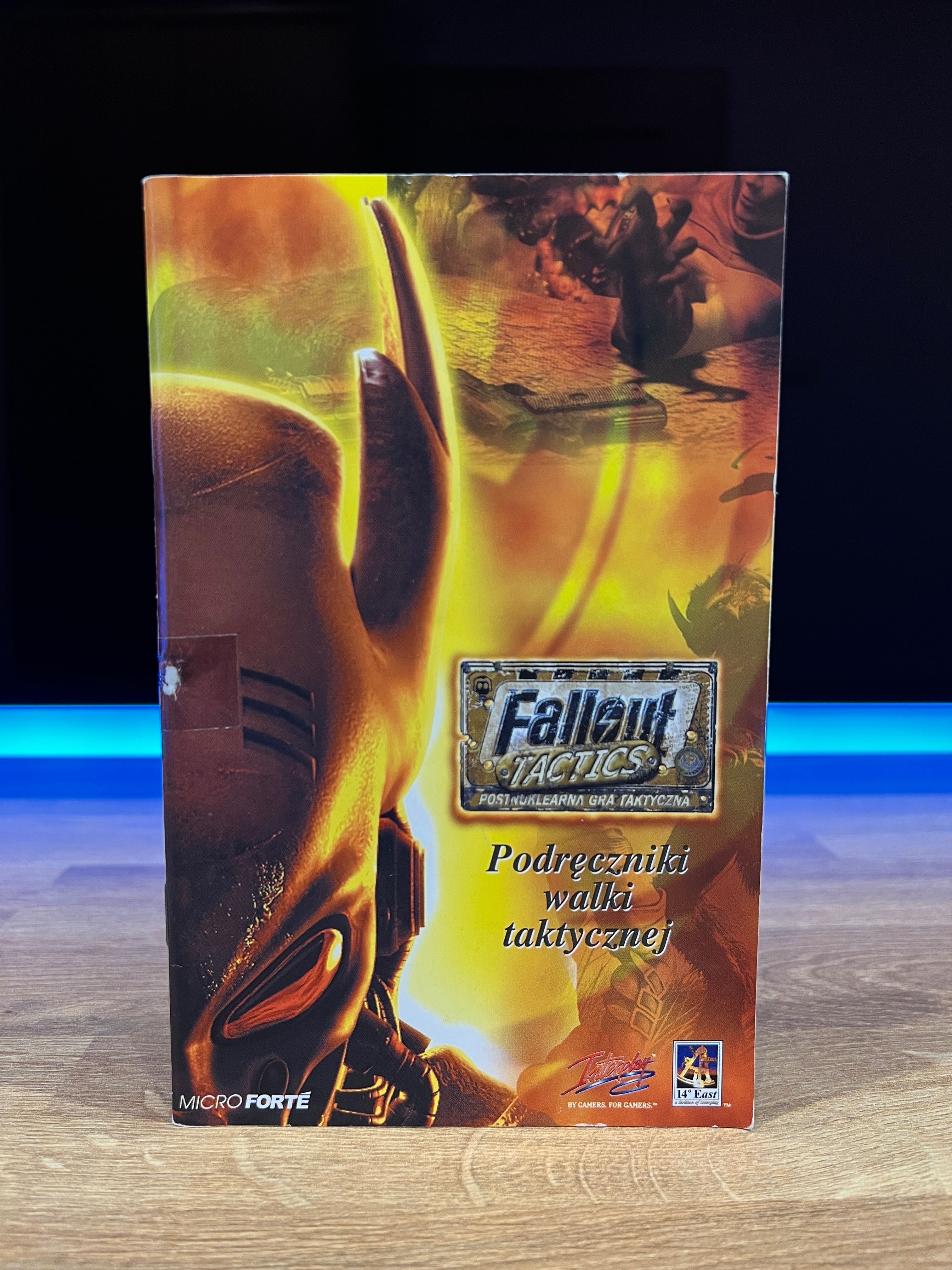Fallout Tactics Podręczniki walki taktycznej / Instrukcja z BIG BOX