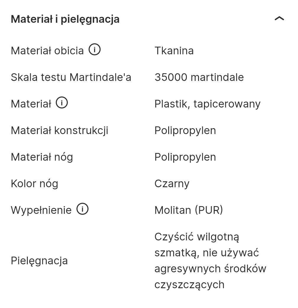 2x hokery białe z szarym siedziskiem, stan idealny