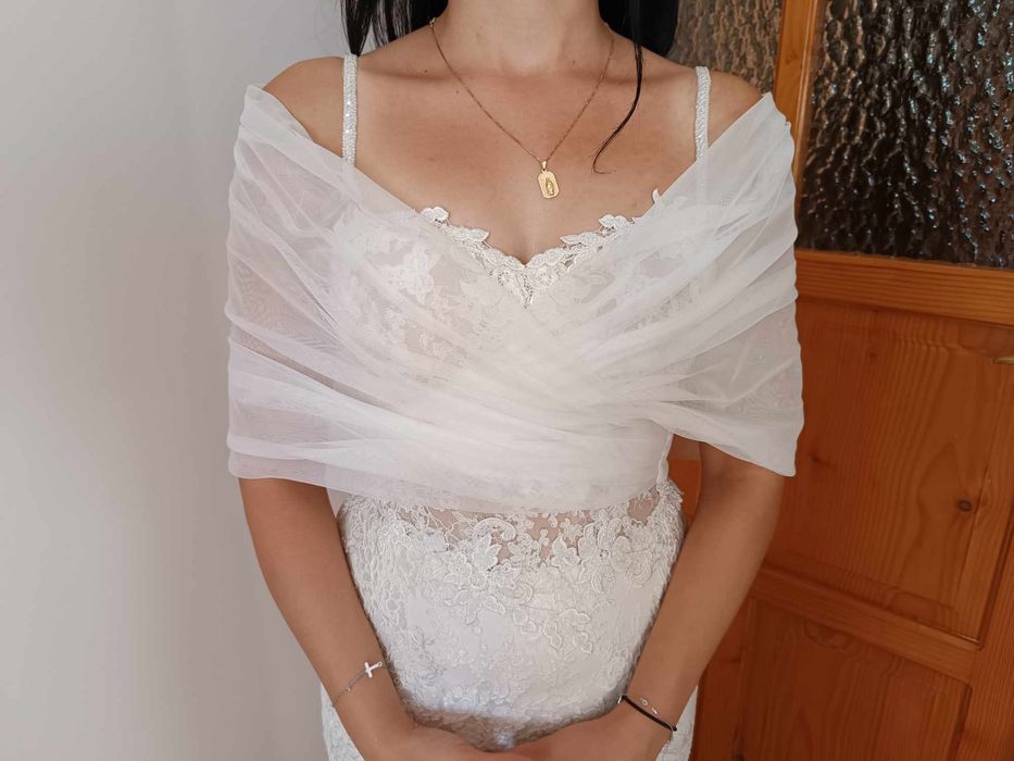 Suknia ślubna syrenka