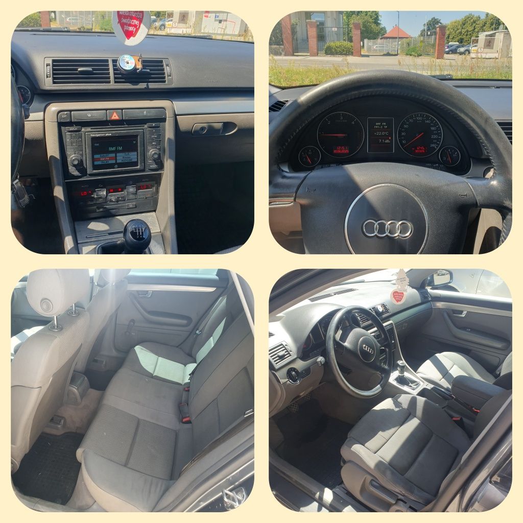 Audi a4 b6 a4b6 s-line Alu lato-zima,klima,1.9 tdi 96kW,rozrząd,navi