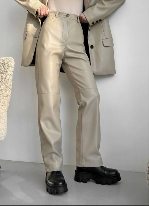 Брюки штаны кожаные украинского бренда Leman эко кожа