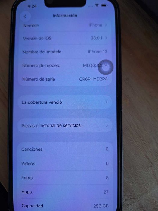 iPhone 13 com 256 gb em bom estado