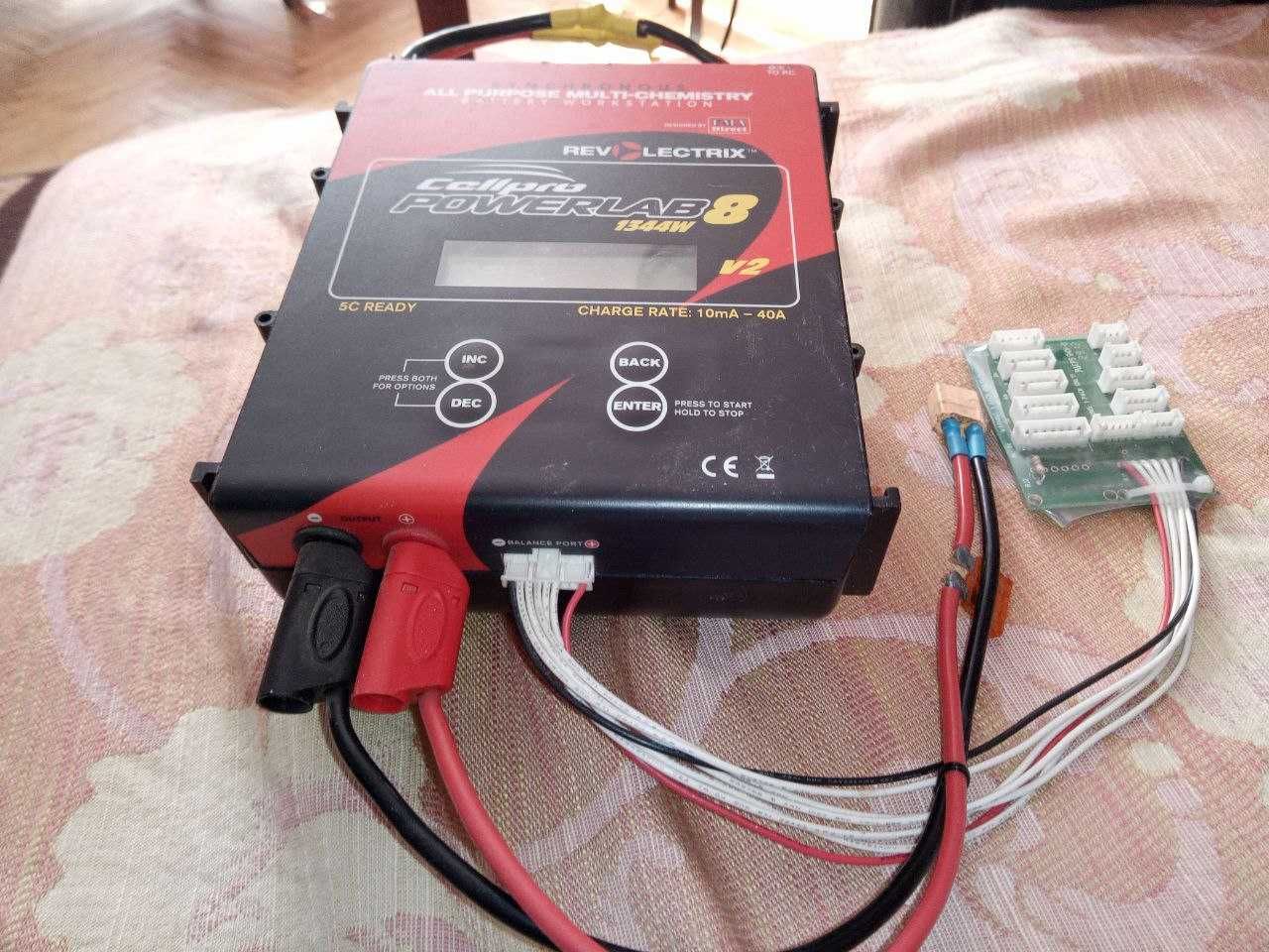 Зарядка потужна LiPo 8S 1344Вт 40A