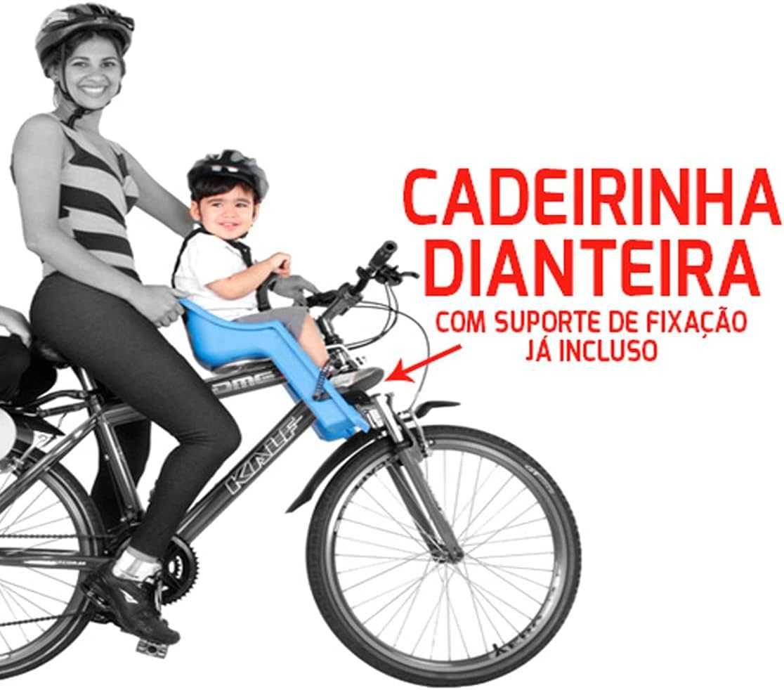 cadeira porta criança frontal bicicleta
