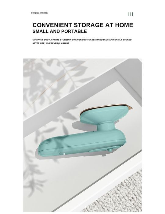 Ferro de Engomar Portátil QA-G62