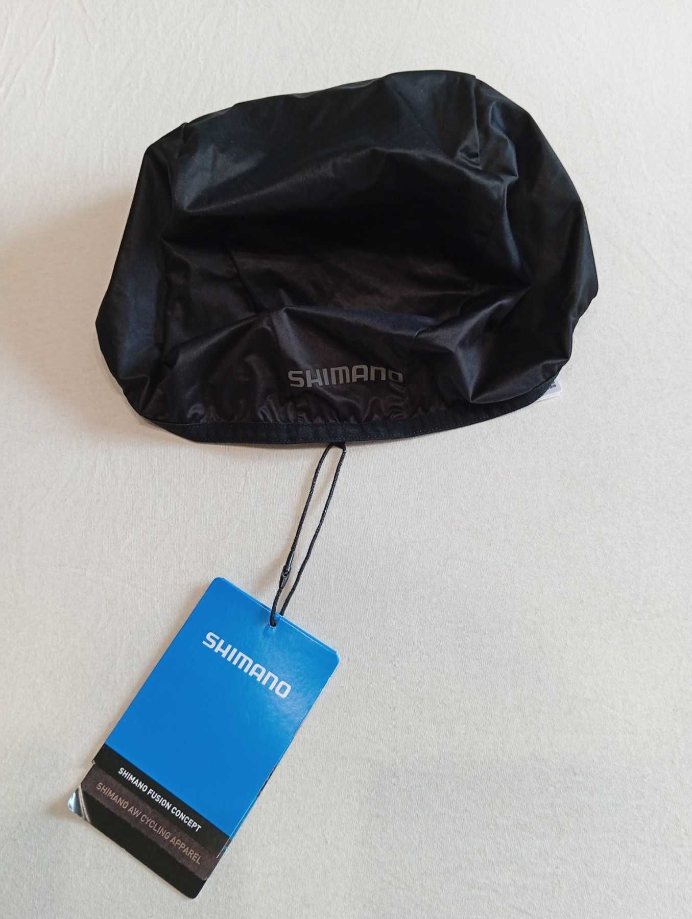 Shimano велобахилы, велотрусы с памперсом, Бандана, чехол, перчатки