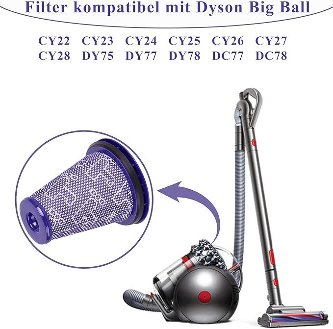 filtr do odkurzacza dyson big ball 3 szt x