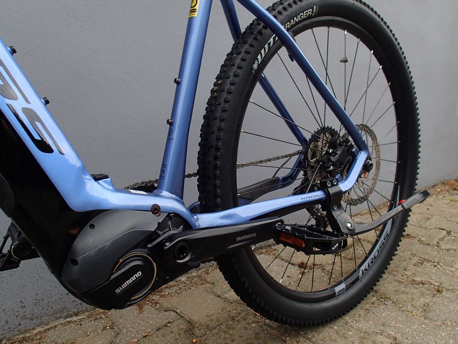 Rower MTB elektryczny e-bike KROSS LEVEL BOOST rozmiar L - powystawowy