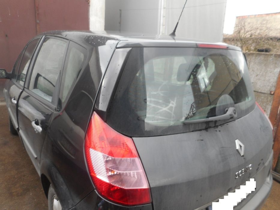 Renault Scenic,2004rok,1,9DCI,przeznaczony na części,grafitowy metalik