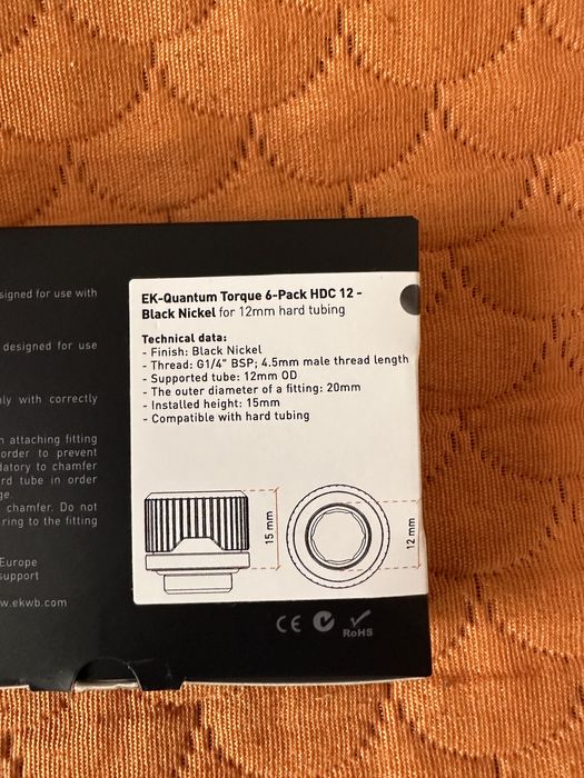 Conectores EKWB para Watercooling