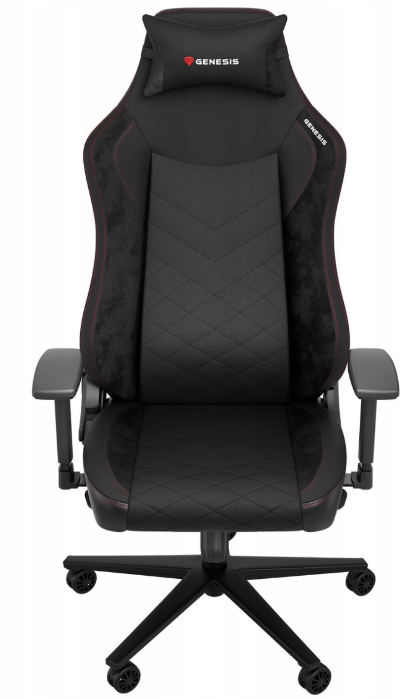 Fotel Gamingowy Biurowy Komputerowy GENESIS Nitro 890 G2 Czarny NOWY