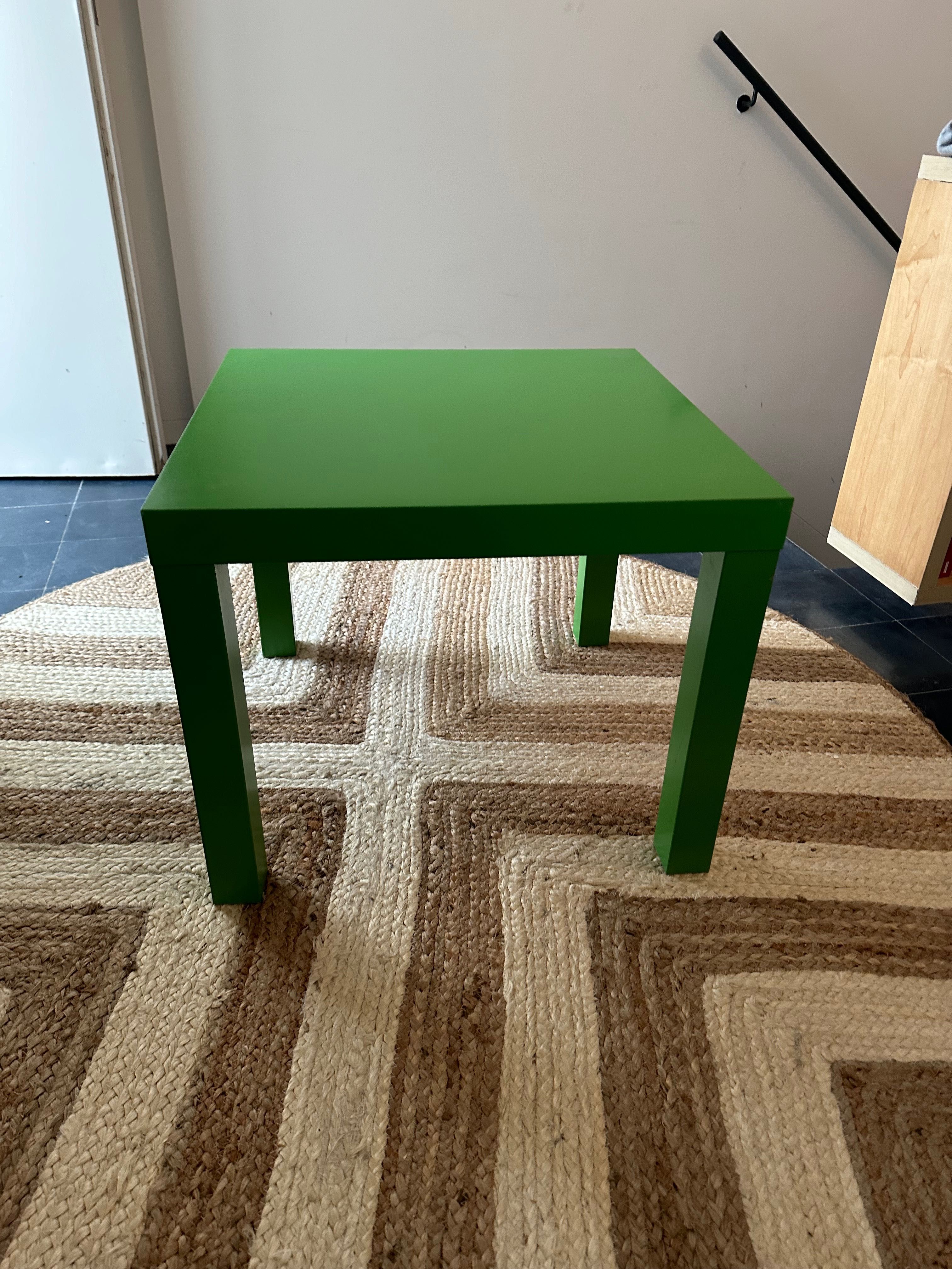 Mesa de apoio lack  verde