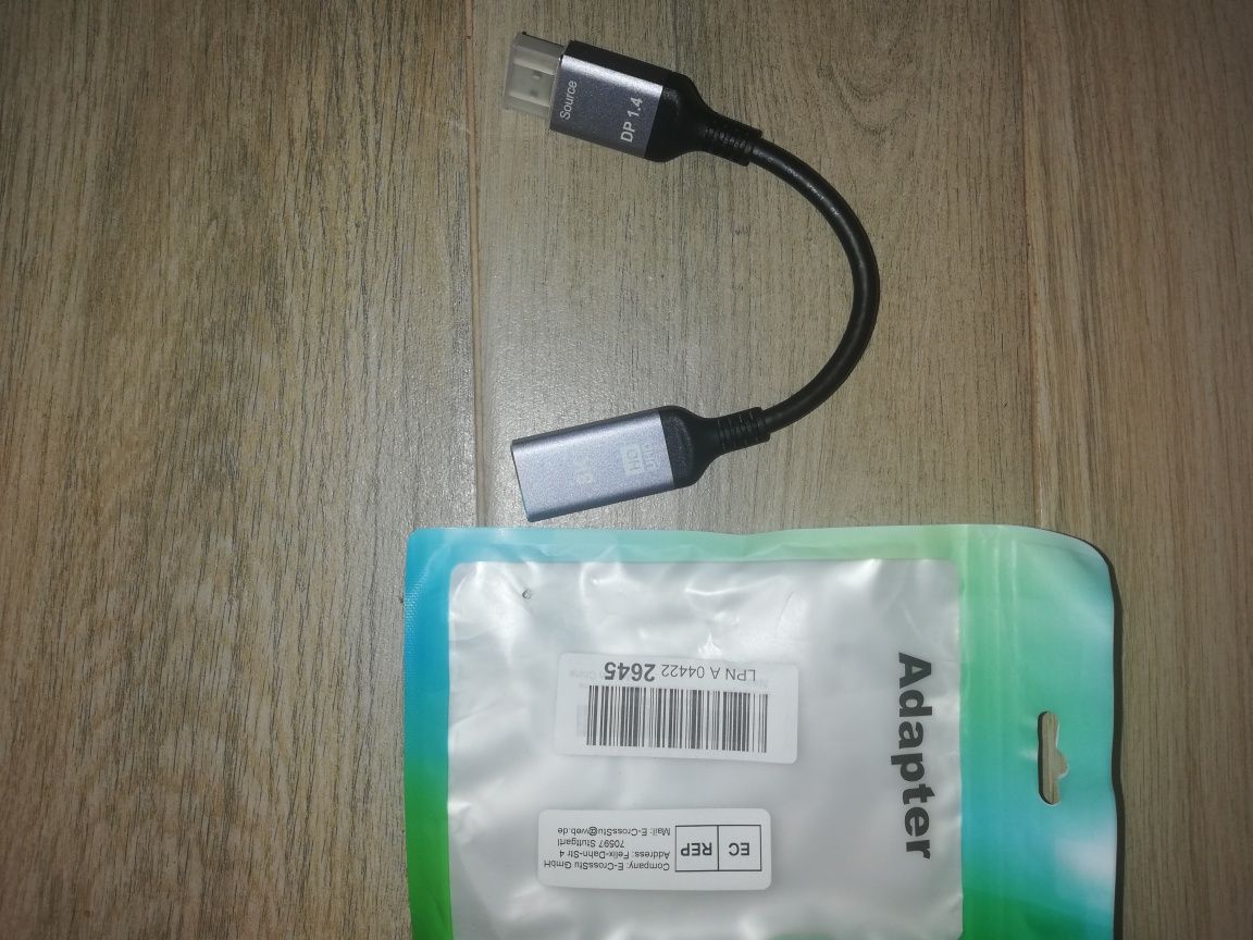 DisplayPort 1.4 to HDMI 2.1 Ultra HD 8K.