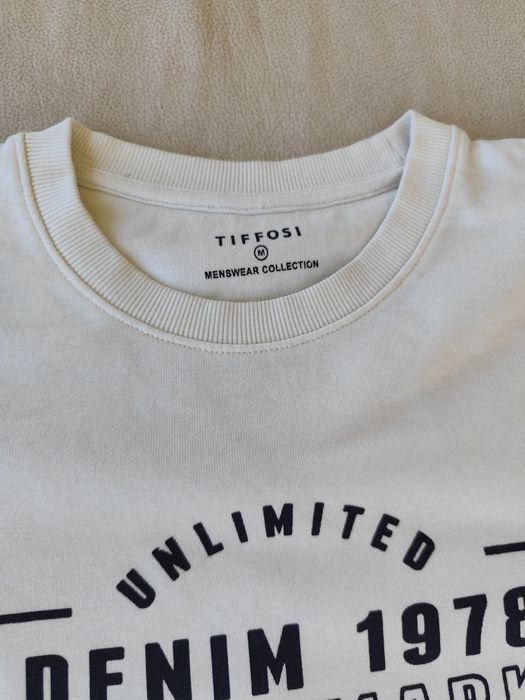 Camisola da Tiffosi branca NOVA