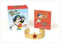 Wonder Woman bracelete + livrete - NOVO - PORTES GRÁTIS