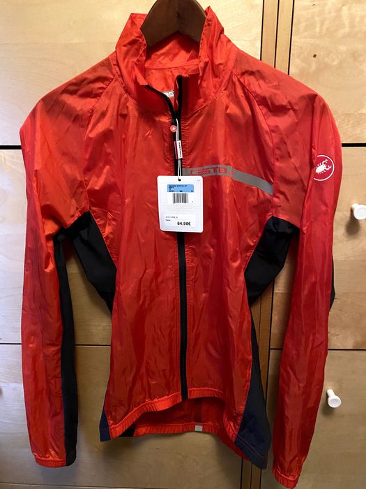 Kurtka rowerowa CASTELLI Squadra Stretch M