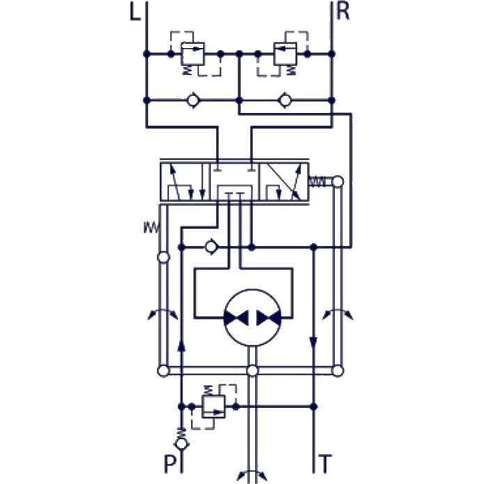 Orbitrol OSPC 80 ON BIZON Wałek 40 4 Nyple Nypel [7099]