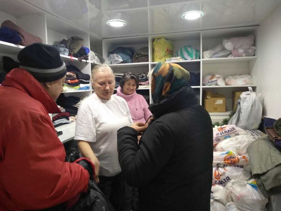 Збір допомоги для нужденних Шевченківського району Києва