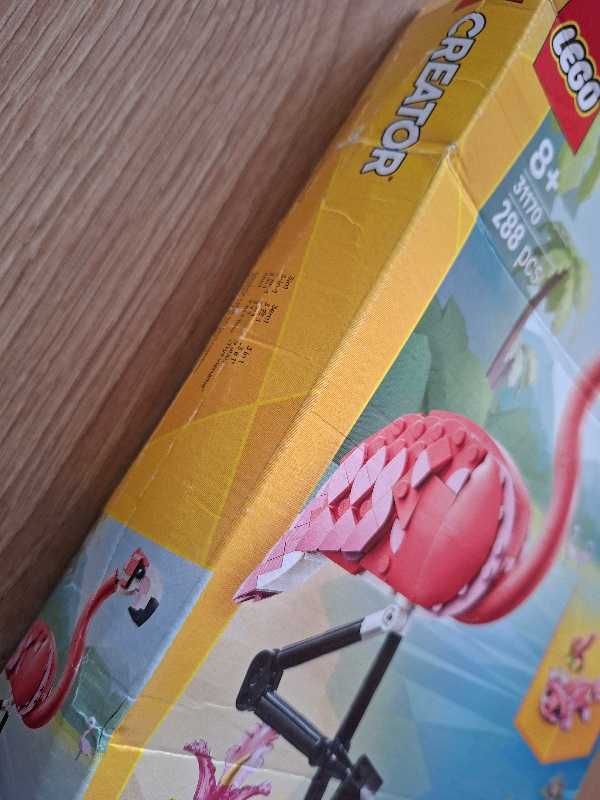 Lego CREATOR 3w1 31170 Dzikie zwierzęta RÓŻOWY FLAMING