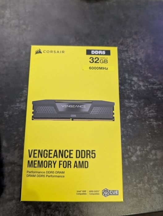 Pamięć RAM Corsair Vengeance DDR5 32GB (2x16GB) 6000MHz CL36