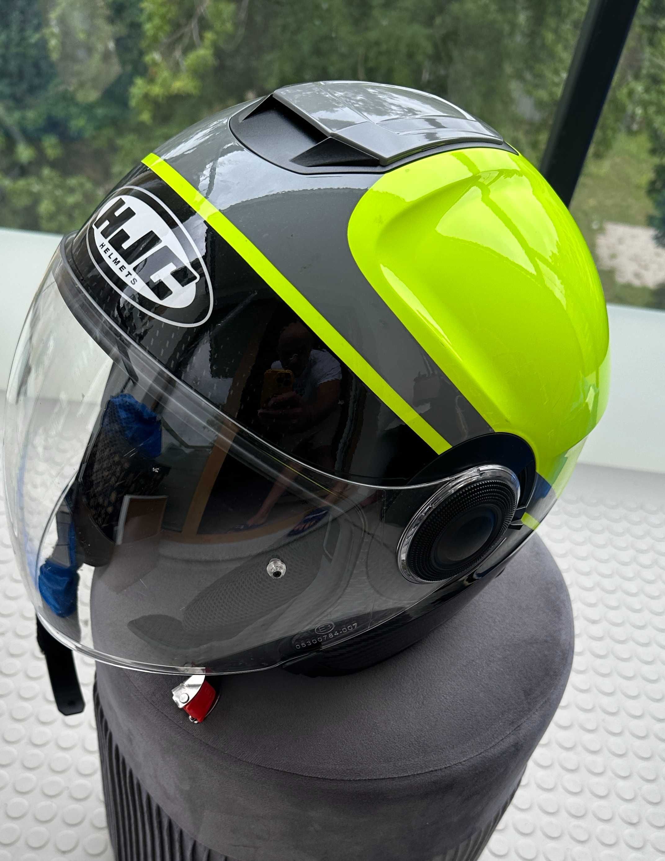 Stylowy i solidny kask motocyklowy otwarty HJC i40N
Rozm. L