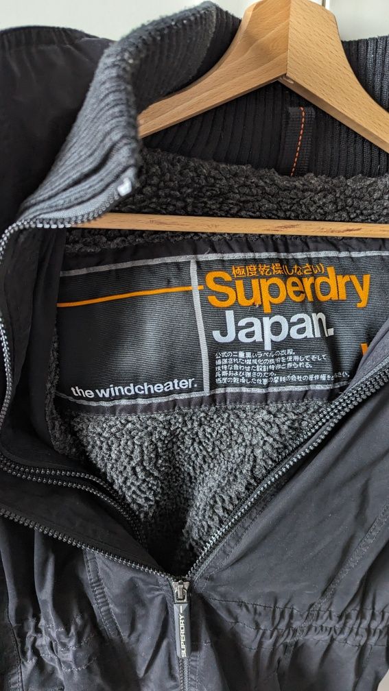 Kurtka zimowa parka Superdry czarna