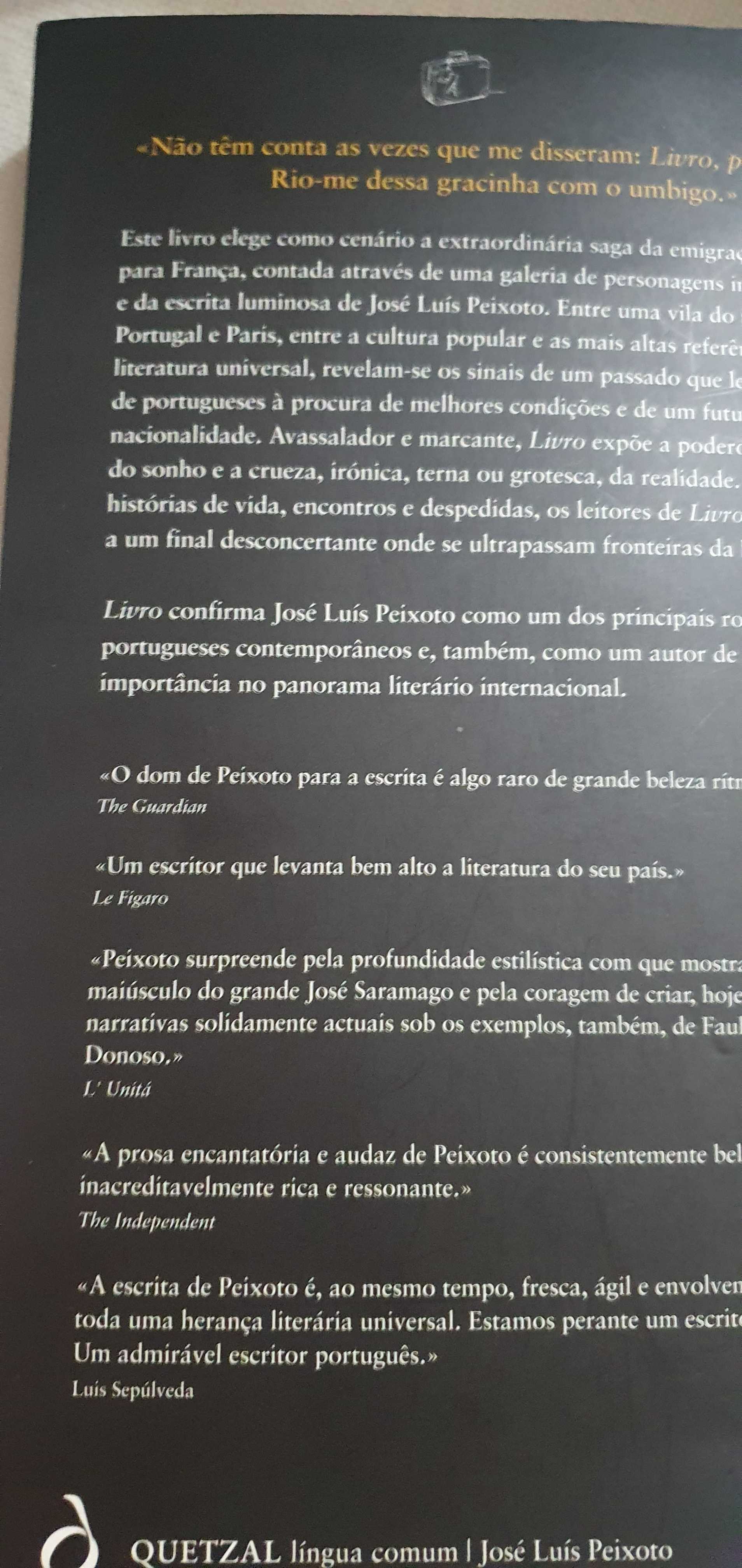 José Luís Peixoto - Livro